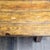Pottery Barn Rustic Plank Wood Writing Desk With Metal Accents For Sale - Image 9 of 9
