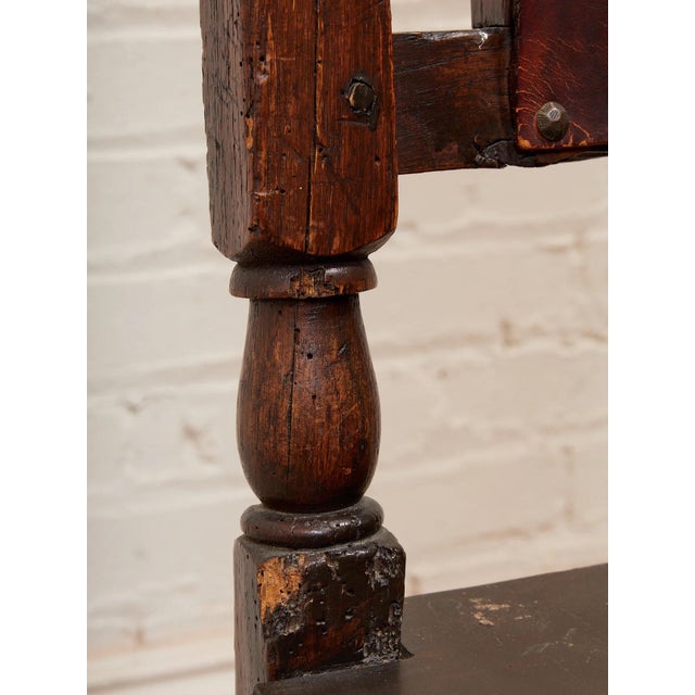 Wood Vintage Spanish Vintage Chair For Sale - Image 7 of 12