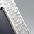 Metal Vintage Italian Silver and Gold Plated Gianni Versace Picture Frame by Versace, 1980s For Sale - Image 7 of 12