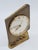 Brass 7 Jewels Table Clock from Europa, Germany, 1950s-1960s For Sale - Image 6 of 12