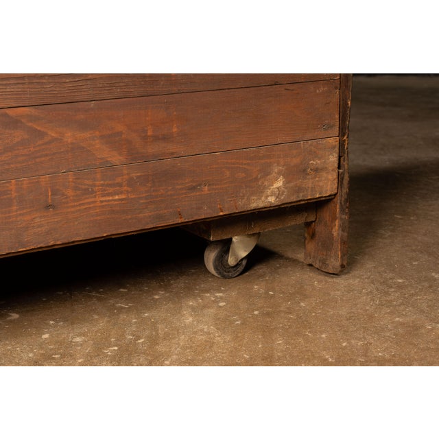 Early 20th Century Oak Ice Box For Sale - Image 15 of 16