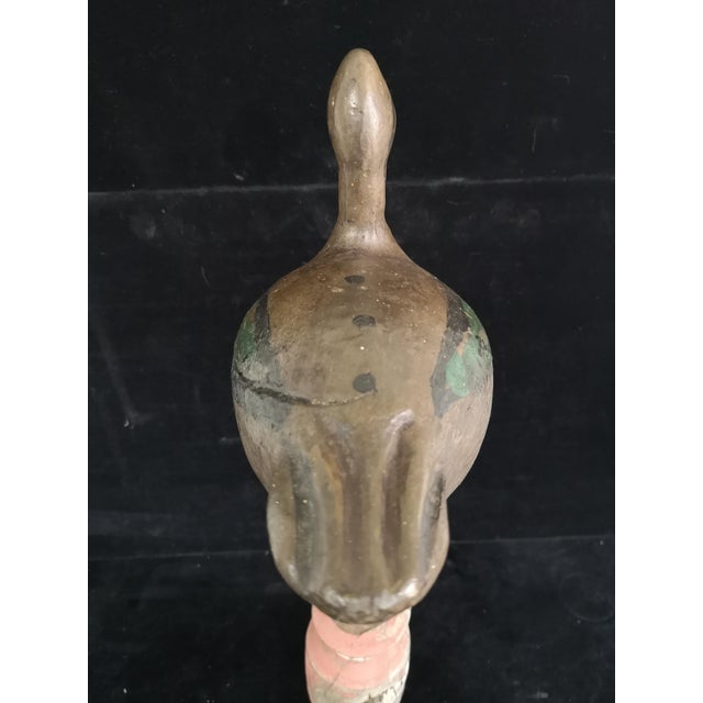Decoy Duck on Stand, 1920 For Sale - Image 10 of 15