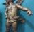 Late 19th Century Late 19th Century Gilt Metal Angel For Sale - Image 5 of 10