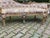 1970s French Artisan Louis XVI Pink Gold Beech Settee-1Pc For Sale - Image 11 of 16
