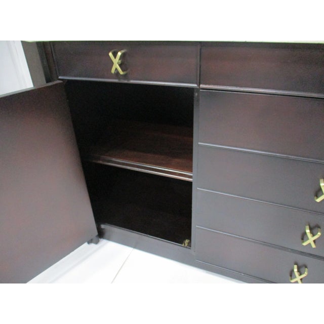 Mid 20th Century Paul Frankl Cork Topped Sideboard Chest for Johnson Brothers Furniture For Sale - Image 5 of 11