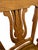 Wood Antique c.1900 Quarter-Sawn Art Nouveau Tiger Oak Lyre Back Cane Dining Chairs. Set of Four For Sale - Image 7 of 8
