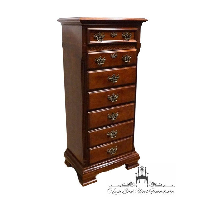 Stanley Furniture Stanley Furniture American Heritage Collection Mahogany Traditional Style 24" Lingerie Chest 172-13-11 For Sale - Image 4 of 13