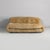 Italian modern beige chamois sofa Soriana by Afra and Tobia Scarpa for Cassina, 1970s Two-seater sofa Soriana with seat...