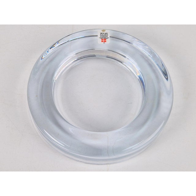 1980s Vintage Danish Ashtray by Torben Jørgensen for Holmegaard, 1980s For Sale - Image 5 of 11