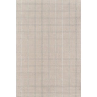 Erin Gates Marlborough Dover Beige Hand Woven Wool Area Rug 3'6" X 5'6" For Sale