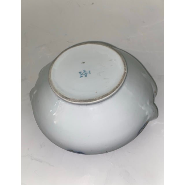 19th Century French Sèvres Style Porcelain Centerpiece Bowl With Handles For Sale In Miami - Image 6 of 12