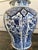 Blue Vintage Large Delft Ginger Jar Vase Blue & White Floral Royal Sphinx Lidded Urn For Sale - Image 8 of 18