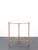 Vintage French Pedestal Table in Gilded Metal with Imitation Bamboo Finish and Glass Top For Sale - Image 9 of 9