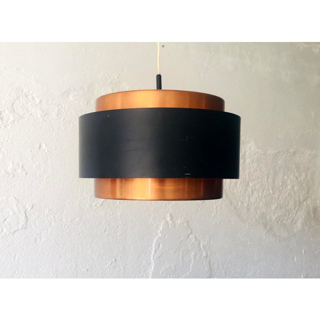 Saturn Pendant Lamp attributed to Jo Hammerborg for Fog & Mørup, Denmark, 1960s, in Flawless conditions. Designed 1960 to...