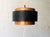 Saturn Pendant Lamp attributed to Jo Hammerborg for Fog & Mørup, Denmark, 1960s, in Flawless conditions. Designed 1960 to...