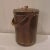 Mid 20th Century 1950s Georges Briard Animal Skin Embossed Tall Ice Bucket For Sale - Image 5 of 11