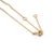 1ct Bezel-Set Certified Natural Diamond by-the-Yard Necklace in 14k Yellow Gold For Sale - Image 9 of 17