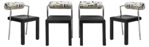 Dining Chairs from Saporiti Italia, 1980s, Set of 4