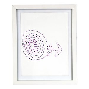 "Untitled (D1638)" Contemporary Framed Drawing by Guadalupe Soto