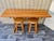 1990s Solid Wood Butcher Block Breakfast Set in the Charlotte Perriand Style. C 1990s For Sale - Image 5 of 18