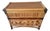1990s Burnt Bamboo Trunk Chest Rattan, Teak Wood Jacques Adnet Style For Sale