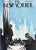 Original vintage New Yorker magazine cover dated January 16, 1960 featuring a New York City and Business Lunch theme....