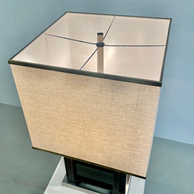 Black Table Lamp by Romeo Rega, 1975 For Sale - Image 8 of 10