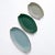 This charming set of handpainted decorative trays are inspired by lily pads. With aGold edge detail, and coordinating...