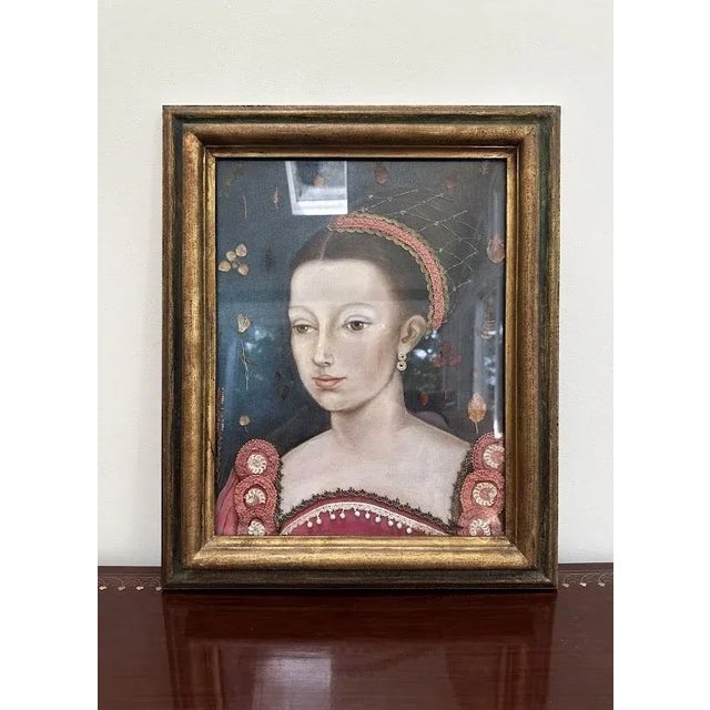 1930s Portrait of a Noblewoman For Sale - Image 5 of 6