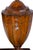 Figurative Pair of Regency Mahogany Knife Urns For Sale - Image 3 of 13
