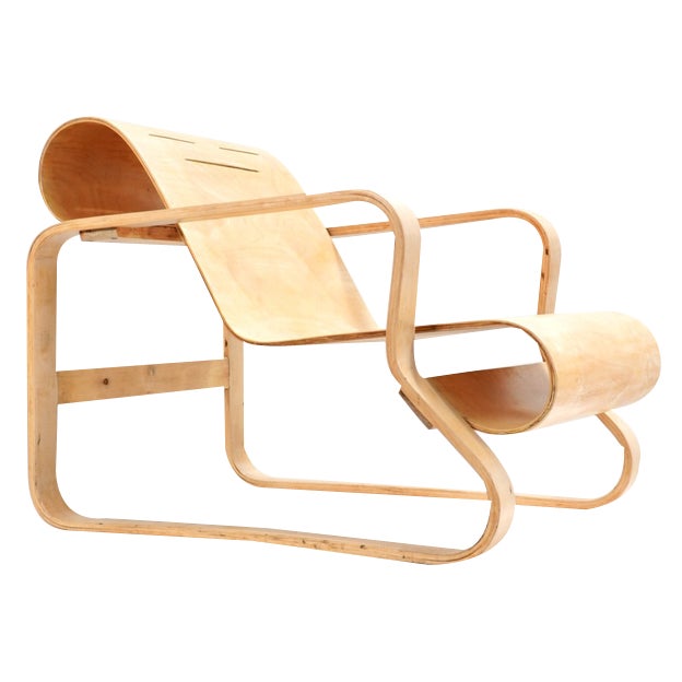 Vintage Model 41 Chair by Alvar Aalto for Huonekalu-Ja Rakennustyötehdas Oy, 1930s For Sale