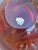 Purple 1980s Iridescent Sparkle Air Trap Bubble Vein Art Glass 6.5" Vase Signed '80 For Sale - Image 8 of 18
