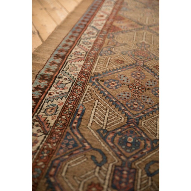 Old New House Antique Camel Hair Serab Rug Runner - 3'2" x 17'11" For Sale - Image 4 of 11