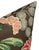 Modern Meadow Floral Pillow Cover in Brown, 22x22 Pillow For Sale - Image 3 of 3