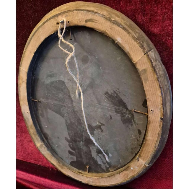 Blue Virgin in Prayer, Italian School, Oil on Copper, Early 18th Century. For Sale - Image 8 of 12