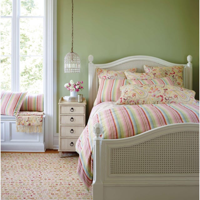 Dash & Albert Dash & Albert by Annie Selke Cat's Paw Pastel Micro Hooked Wool Rug, 6' x 9' For Sale - Image 4 of 6