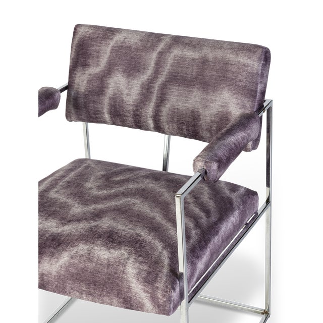 1980s Metal Dining Chairs- Set of 6 For Sale - Image 9 of 9