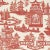Contemporary Schumacher Nanjing Chinoiserie Wallpaper in Coral - 2-Roll Set (9 Yards) For Sale - Image 3 of 4