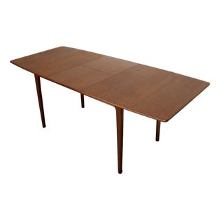 Mid 20th Century A. H. McIntosh Teak Butterfly Leaf Dining Table For Sale