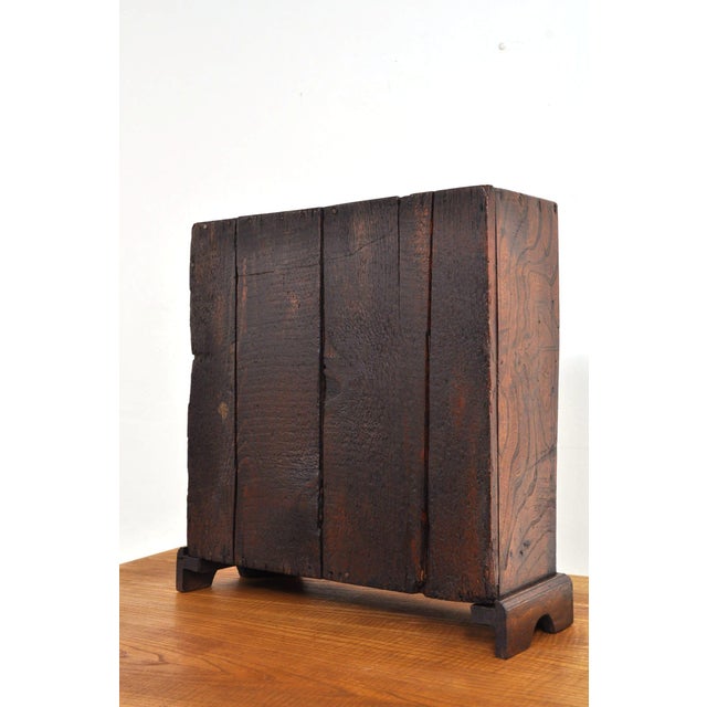 Small Oak Haberdashery Chest of Drawers, 18th Century For Sale - Image 11 of 12