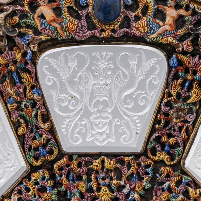 Antique 19th Century Austrian Silver, Enamel & Rock Crystal Dish by Rudolf Linke, 1890s For Sale - Image 16 of 18