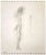 Standing Nude is an original drawing in pencil on paper realized by Leo Guida in the 1970s. Good condition. Leo Guida...