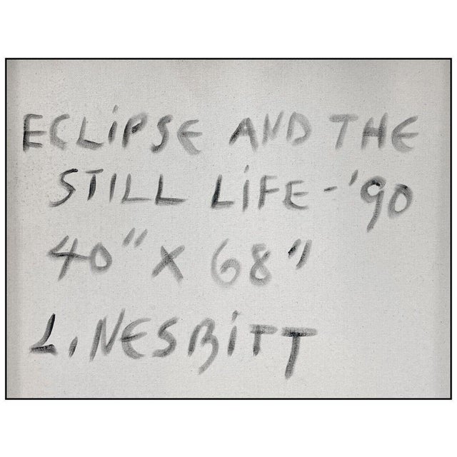 Lowell Nesbitt 1990s Eclipse and The Still Life, Lowell Nesbitt For Sale - Image 4 of 4