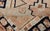 Vintage Turkish Oushak Runner With Medallion Design Outlined in Navy Blue For Sale - Image 10 of 11