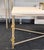 This artistically handcrafted tables reflects the classic reed and ribbon traditional design. It features a deep silver...