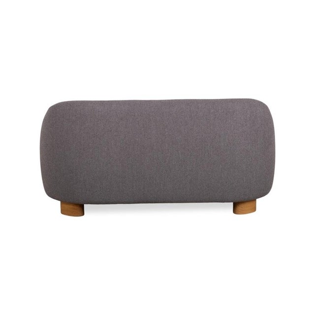 Margas 2-Seater Sofa and Lounge Chair in Grey Upholstery from &Tradition, Set of 2 For Sale - Image 17 of 18
