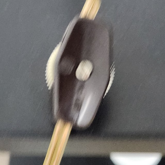 Mid-Century Palm Beach Regency White Porcelain Palm Tree Table Lamp For Sale - Image 15 of 17