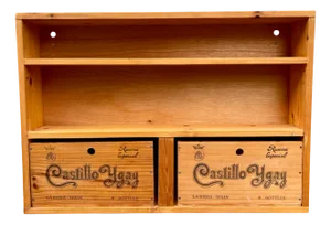 Vintage Spanish Castillo Ygay Wall Unit in Pine, 1990s