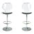 Post-Modern Lucite Barstools by Hill Mfg, circa 1980 - A Pair For Sale
