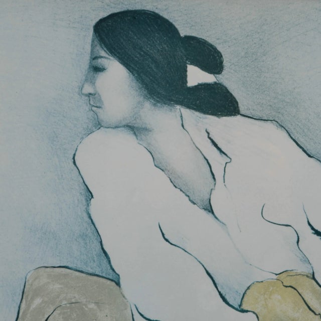 Gorman Framed r.c. Gorman "Hands of History" Print For Sale - Image 4 of 10